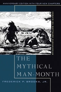 The Mythical Man Month (book cover)