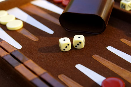 backgammon roll