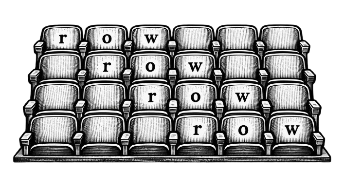 rows
